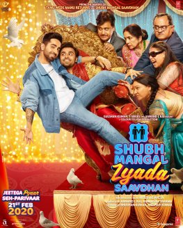 Download Shubh Mangal Zyada Saavdhan (2020) Hindi MovieWEB-DL  480p [350MB] || 720p [1GB] || 1080p [2GB] ||