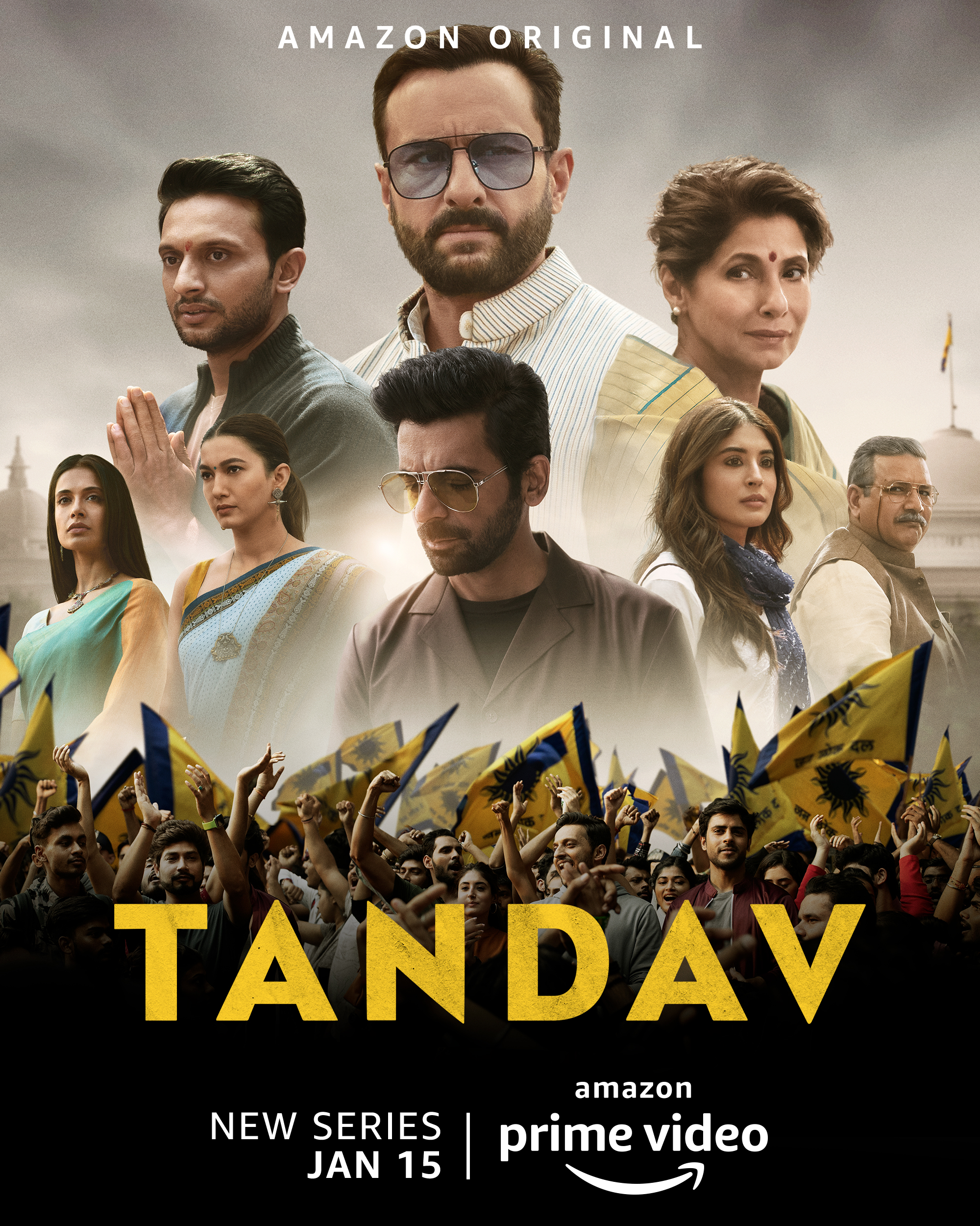 Download Tandav (2021) S01 Hindi  S01 (Amazon Prime) WeB-DL || 720p [200MB]