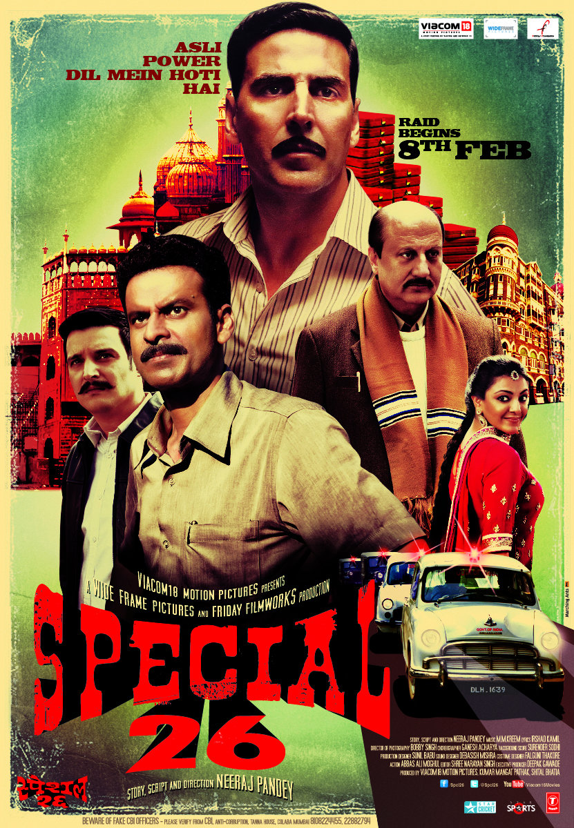 Download Special 26 (2013) Hindi Full Movie 480p [400MB]  || 720p [1.2GB]